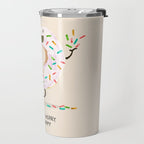 Be Happy Travel Mug Gallery Image 2