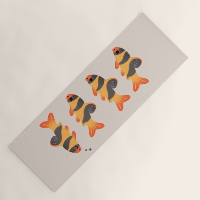 Clown loach Yoga Mat Gallery Image 1