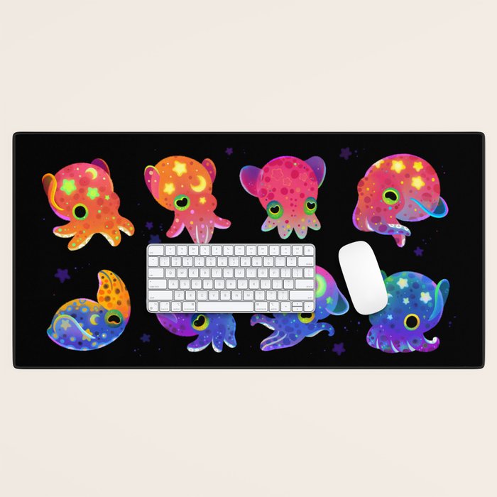 Bobtail squid Desk Mat Gallery Image 1