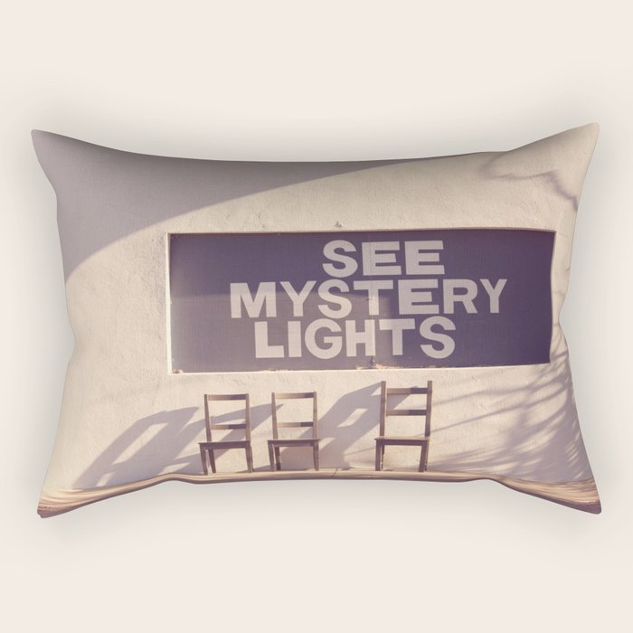 See Mystery Lights - Marfa, Texas Rectangular Pillow Gallery Image 1