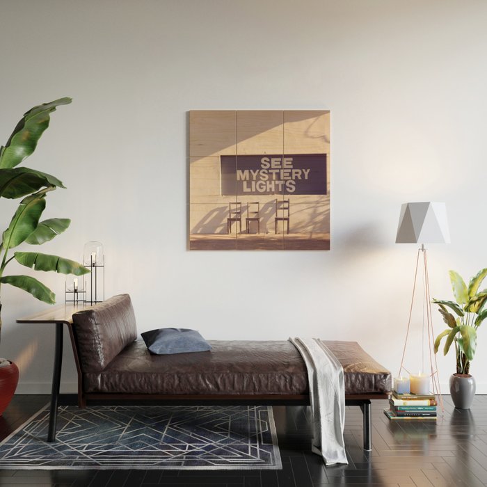 See Mystery Lights - Marfa, Texas Wood Wall Art Gallery Image 2