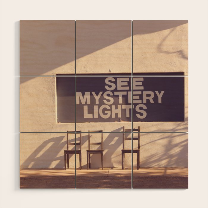 See Mystery Lights - Marfa, Texas Wood Wall Art Gallery Image 1