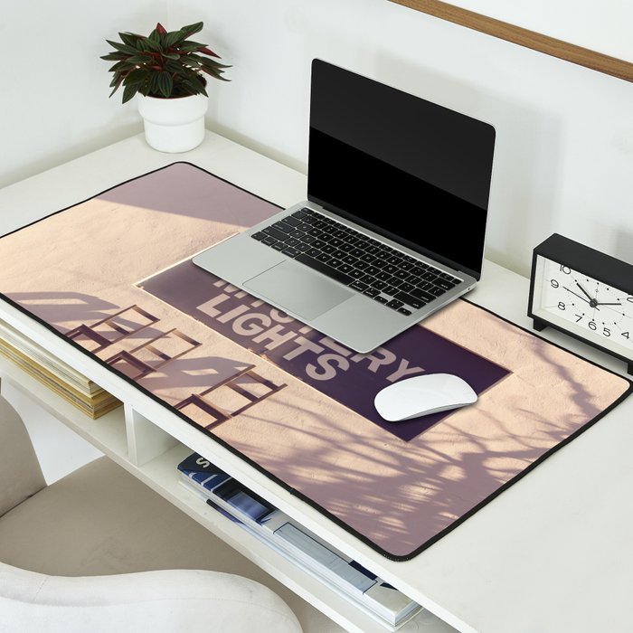 See Mystery Lights - Marfa, Texas Desk Mat Gallery Image 2