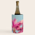 Pink Palm Trees - Surreal Nature Photography Print Wine Chiller Gallery Image 2