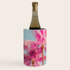 Pink Palm Trees - Surreal Nature Photography Print Wine Chiller Gallery Image 1