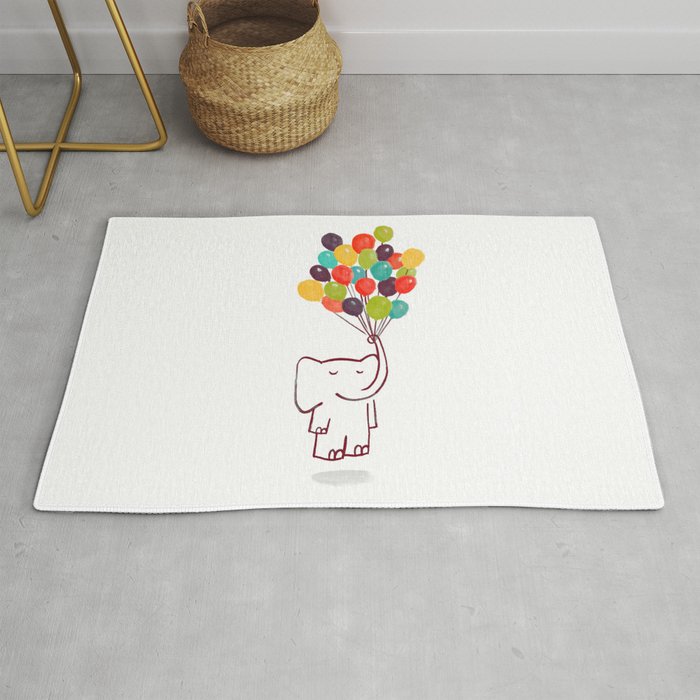 Flying Elephant Rug Gallery Image 1