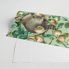 RACCOON AND FRUITS Wrapping Paper Gallery Image 2