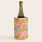 60's Retro Floral Wine Chiller Gallery Image 2