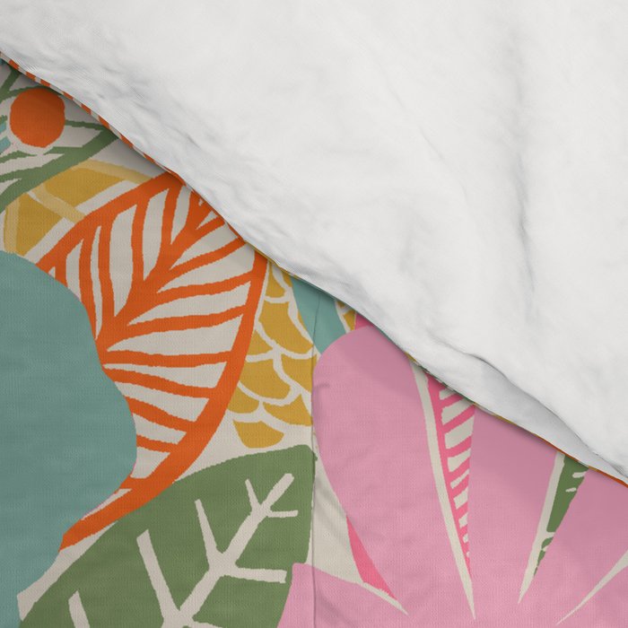 60's Retro Floral Comforter Gallery Image 4