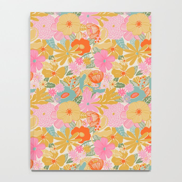 60's Retro Floral Notebook Gallery Image 4