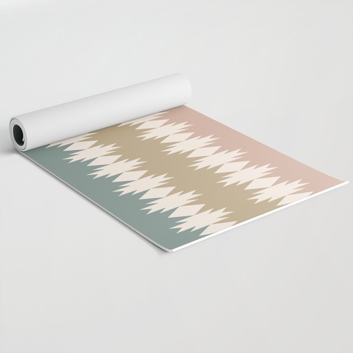 Geometric Southwestern Pattern XXXV Yoga Mat Gallery Image 2
