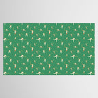 Tennis players Tablecloth Gallery Image 2