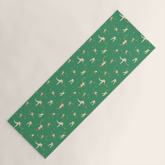 Tennis players Yoga Mat Gallery Image 1
