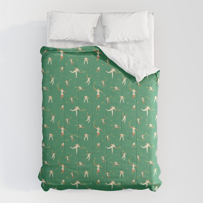 Tennis players Comforter Gallery Image 6