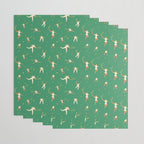 Tennis players Wrapping Paper Gallery Image 3
