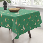 Tennis players Tablecloth Gallery Image 3