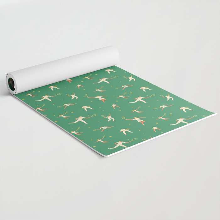 Tennis players Yoga Mat Gallery Image 2
