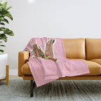 PIZZA SHAKA (DARK) Throw Blanket Gallery Image 1