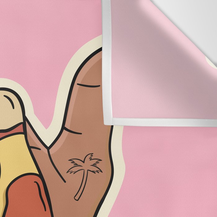 PIZZA SHAKA (DARK) Wall Tapestry Gallery Image 3