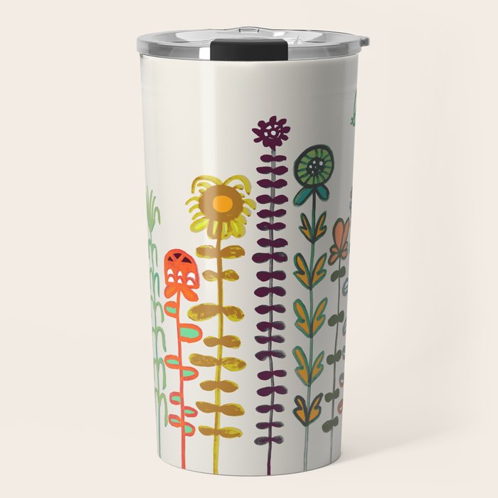 Happy garden Travel Mug Gallery Image 1