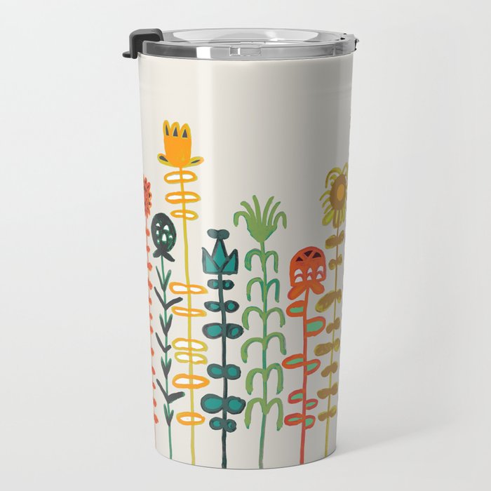 Happy garden Travel Mug Gallery Image 3
