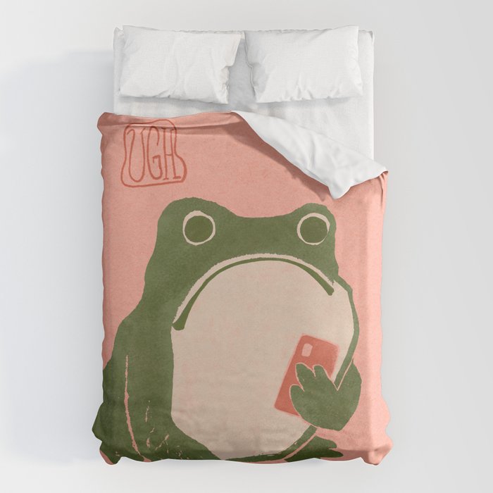 Ugh Matsumoto Hoji Frog Duvet Cover Gallery Image 1