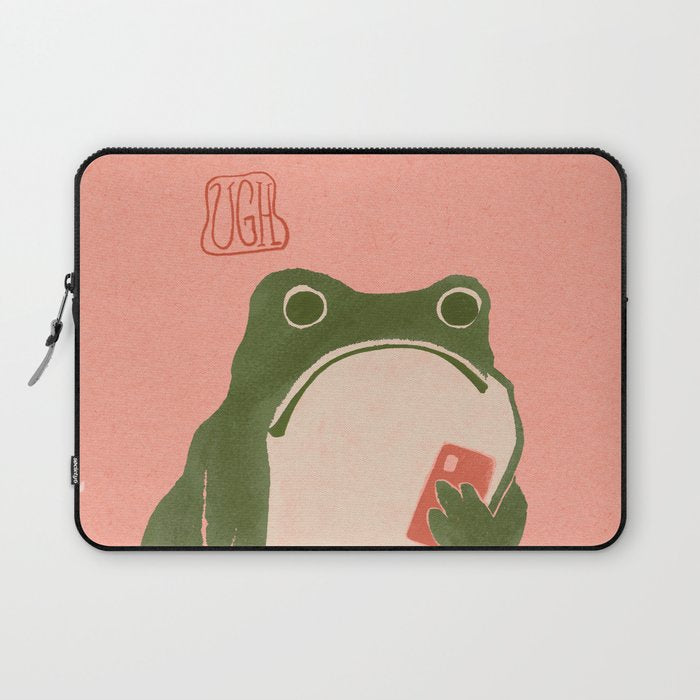 Ugh Matsumoto Hoji Frog Laptop Sleeve Gallery Image 1