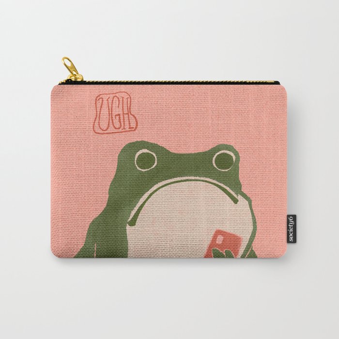 Ugh Matsumoto Hoji Frog Carry All Pouch Gallery Image 1