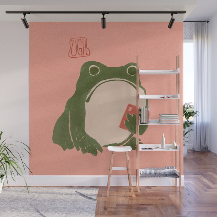 Ugh Matsumoto Hoji Frog Wall Mural Gallery Image 1
