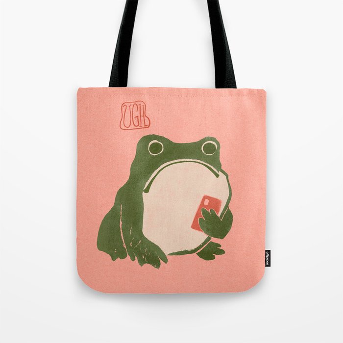 Ugh Matsumoto Hoji Frog Tote Bag Gallery Image 1