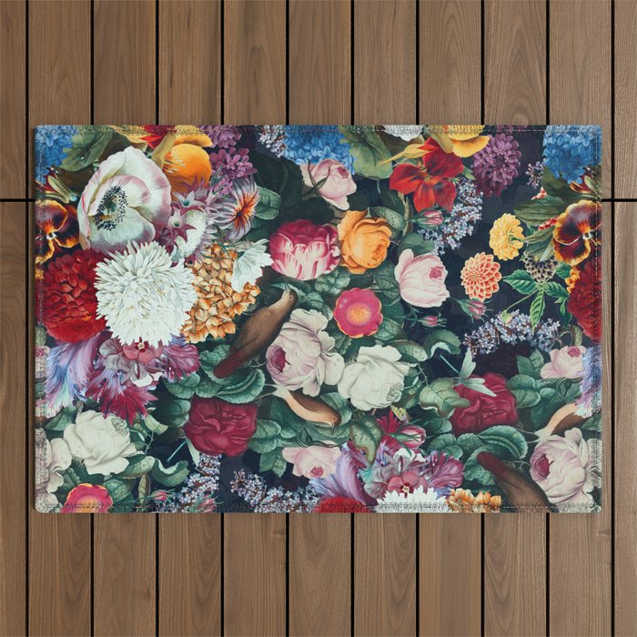 EXOTIC GARDEN - NIGHT XIII Outdoor Rug Gallery Image 1