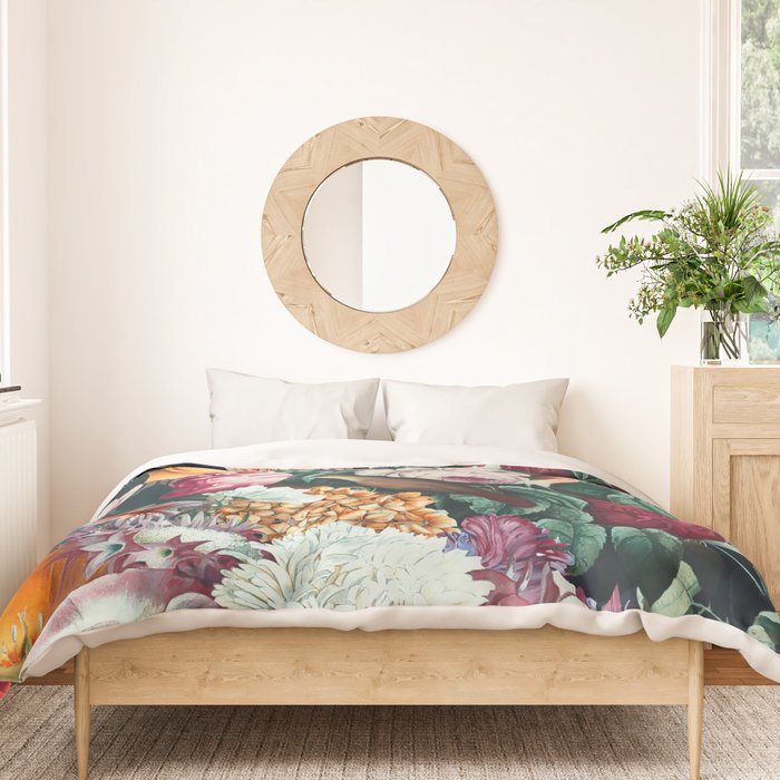 EXOTIC GARDEN - NIGHT XIII Duvet Cover Gallery Image 3