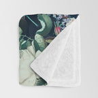 EXOTIC GARDEN - NIGHT XIII Throw Blanket Gallery Image 3