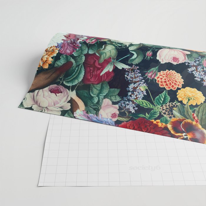 EXOTIC GARDEN - NIGHT XIII Wrapping Paper Gallery Image 2