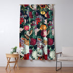 EXOTIC GARDEN - NIGHT XIII Window Curtain Gallery Image 5