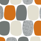 Wonky Ovals in Orange Coffee Mug Gallery Image 2
