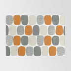 Wonky Ovals in Orange Rug Gallery Image 2