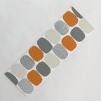 Wonky Ovals in Orange Yoga Mat Gallery Image 1