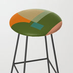 geometric abstract 50 Stool Gallery Image 2