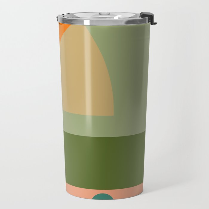geometric abstract 50 Travel Mug Gallery Image 2