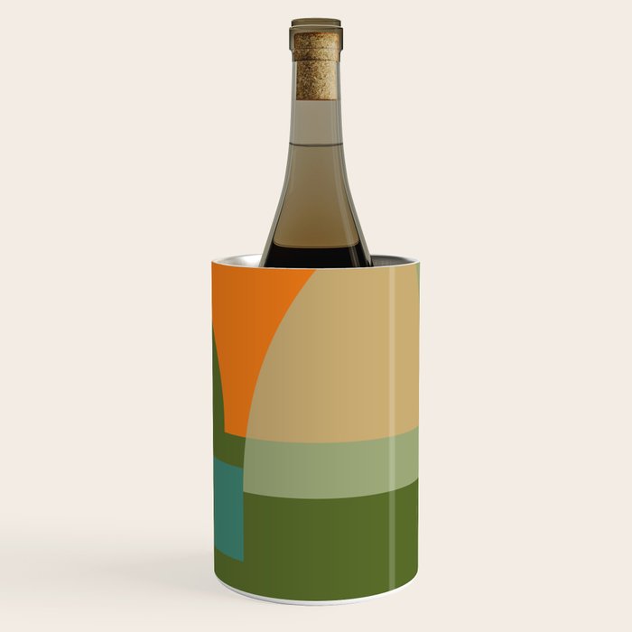 geometric abstract 50 Wine Chiller Gallery Image 1