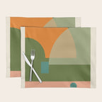 geometric abstract 50 Placemat Gallery Image 1