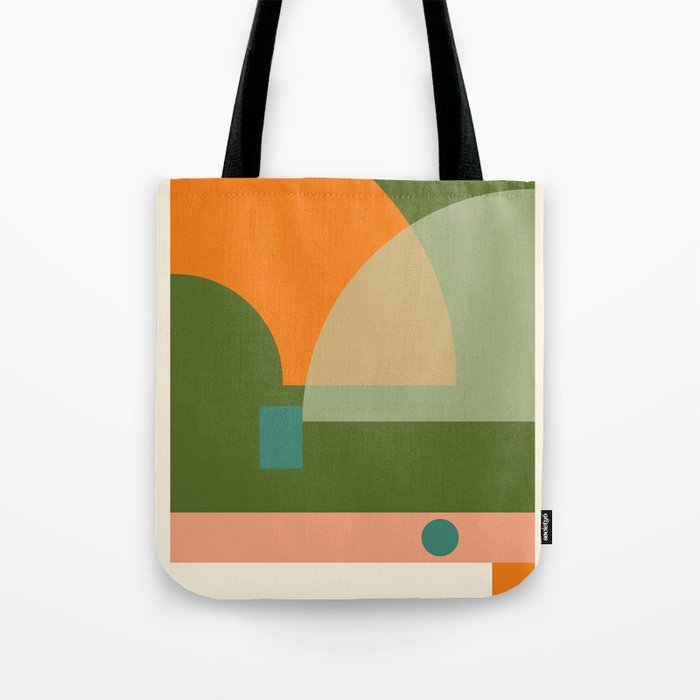 geometric abstract 50 Tote Bag Gallery Image 1