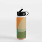 geometric abstract 50 Water Bottle Gallery Image 1