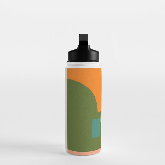 geometric abstract 50 Water Bottle Gallery Image 3