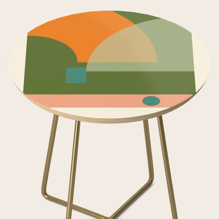 geometric abstract 50 Side Table Gallery Image 2