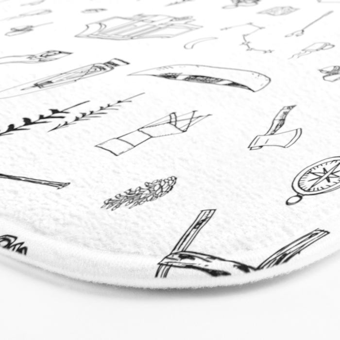 Simple Camping Bath Mat Gallery Image 3