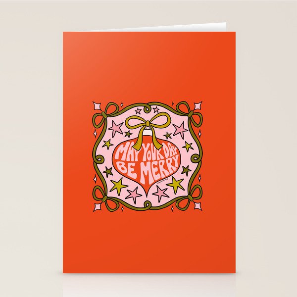 May Your Day Be Merry Stationery Card Gallery Image 1
