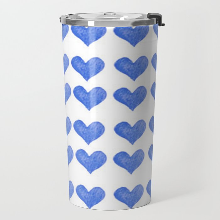 BLUE HEARTS Travel Mug Gallery Image 2