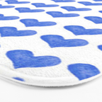 BLUE HEARTS Bath Mat Gallery Image 3